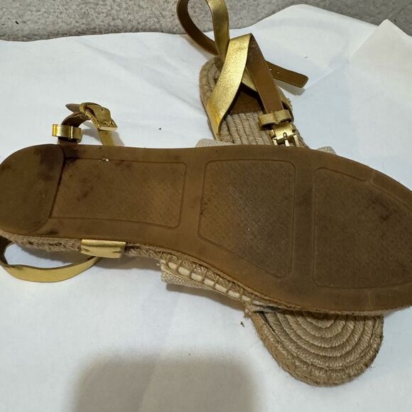 Tory Burch Stretch-Canvas Espadrille Sandal - Picture 7 of 11